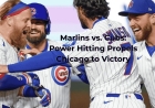Marlins vs. Cubs: Power Hitting Propels Chicago to Victory