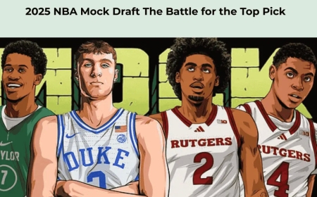 2025 NBA Mock Draft The Battle for the Top Pick