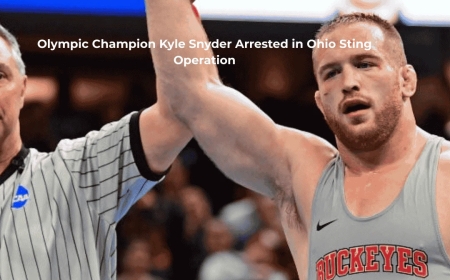 Olympic Champion Kyle Snyder Arrested in Ohio Sting Operation