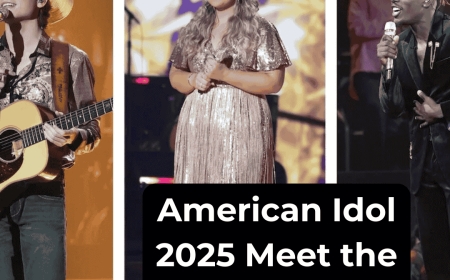 American Idol 2025 Meet the Top 3 Finalists