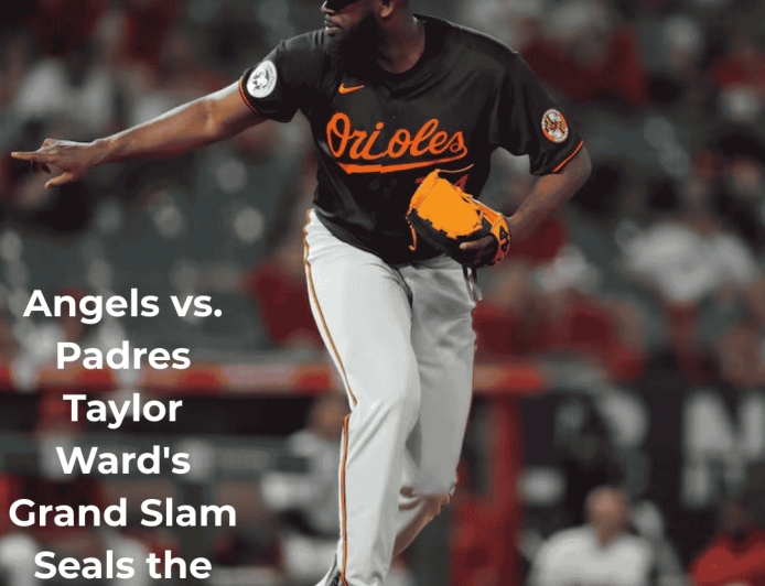 Angels vs. Padres Taylor Ward's Grand Slam Seals the Win